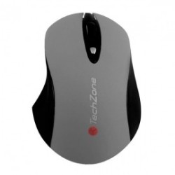 Mouse TechZone Óptico, RF Inalámbrico, 1600DPI,