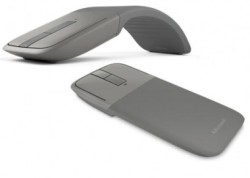 Mouse Microsoft BlueTrack Arc Touch, Bluetooth, Gris