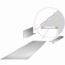 SOFFIT DE PLASTICO SOLIDO 12 BLANCO
