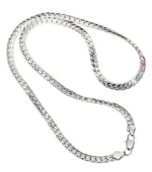 Collar Unisex Plateado