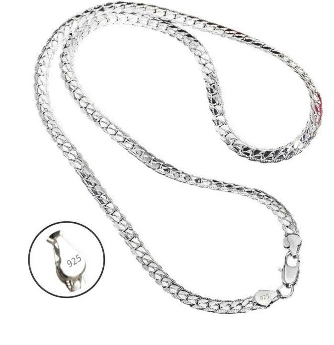 Collar Unisex Plateado