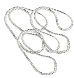Collar Unisex Plateado