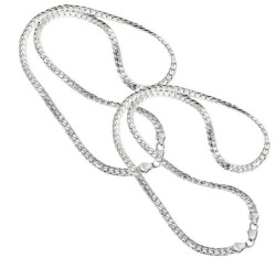Collar Unisex Plateado