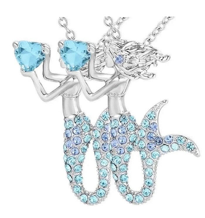 Dije y cadena de sirena