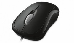 Mouse Microsoft Óptico 4YH-00005, Alámbrico, USBPS2, 800DPI, Negro