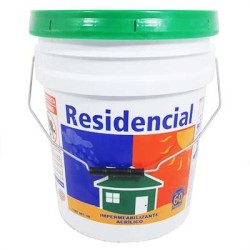 IMPERMEABILIZANTE RESID 60 ROJO CUBETA THERMOTEK.