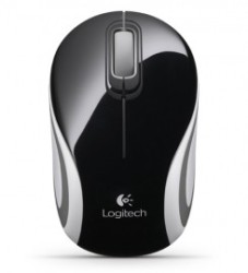 Mini Mouse Logitech Óptico M187, Inalámbrico, 1000DPI