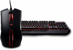 Kit Gamer de Teclado y Mouse Cooler Master Devastator II Rojo, Alám...
