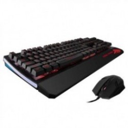 Kit Gamer de Teclado y Mouse Eagle Warrior G75 G15, Alámbrico, USB,...