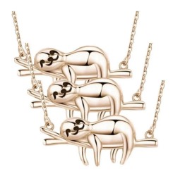 Collares con dije de Osos Perezosos