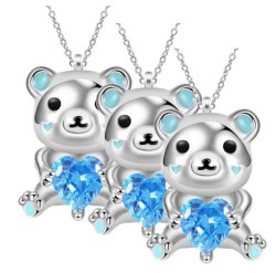 Cadena con Dije de Osos Polares