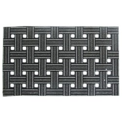 TAPETE 45x75cm WEAVE GREY APACHE MILLS.