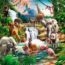 MURAL AVENTURA EN LA JUNGLA WALLTASTIC.