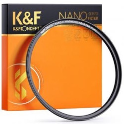 62mm Anillo de Adaptador Magnético de Metal (Sólo funciona con los filtros magnéticos K&F Concept)