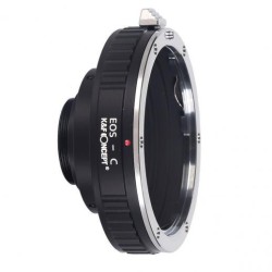 Lentes Canon EOS EF a adaptador de montura de lente C K&F Concept M12231 Adaptador de lente