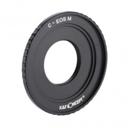 Adaptador de lentes Contax C/G CG a cámaras sin espejo Canon EOS M EF-M EOS-M, lentes C a adaptador de montura de lente Canon E
