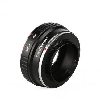 Lentes Rollei QBM a adaptador de montura de lente Fuji X para DSLR K&F Concept M37111 adaptador de lente