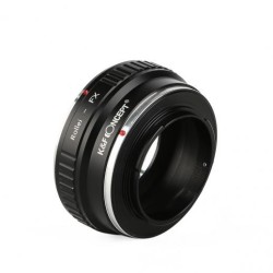 Lentes Rollei QBM a adaptador de montura de lente Fuji X para DSLR K&F Concept M37111 adaptador de lente