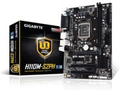 Tarjeta Madre Gigabyte micro ATX GA-H110M-S2PH, S-1151, Intel H110,...