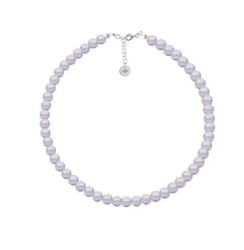 Set Collar Aretes de Poste Pulsera Zvezda Plata 0.925 Mujer Lila