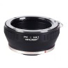 Lentes Pentax K a Nikon 1 Adaptador de montura de lente K&F Concept M17201 Adaptador de lente