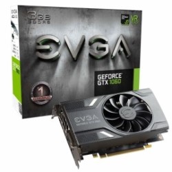 Tarjeta de Video EVGA NVIDIA GeForce GTX 1060, 3GB 192-bit GDDR5, P...