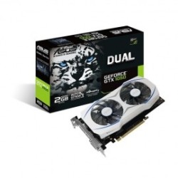 Tarjeta de Video Asus NVIDIA GeForce GTX 1050 Dual, 2GB 128-Bit GDD...
