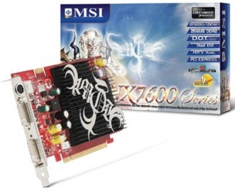 Tarjeta de Video MSI NVIDIA Geforce 7600GS, 256MB 128-bit GDDR2, PC...