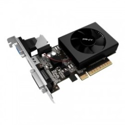 Tarjeta de Video PNY NVIDIA GeForce GT 710, 1GB 64-bit DDR3, PCI Ex...
