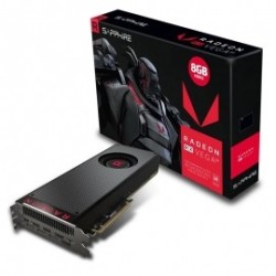 Tarjeta de Video Sapphire Radeon RX Vega 64, 8GB 2048-bit HBM2, PCI...