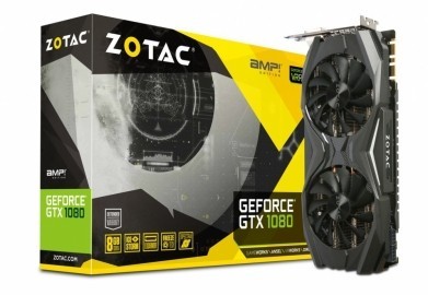 Tarjeta de Video ZOTAC NVIDIA GeForce GTX 1080 AMP Edition, 8GB 256...