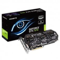 Tarjeta de Video Gigabyte NVIDIA GeForce GTX 970 WINDFORCE 3X 550W,...