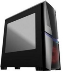 Gabinete Eagle Warrior FS-4 con Ventana LED Rojo, Tower, ATX