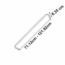 VARILLA PARA CORTINA SIMPLE 28-48 PULGADAS GRABER