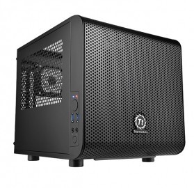 Gabinete Thermaltake Core V1, Mini Chassis Cubo, mini-iTX, 2x USB 3...
