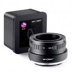 Lentes de la serie T2 a cámara Nikon serie Z Adaptador de lente de alta precisión, T2-NIK Z