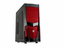 Gabinete Cougar VOLANT II RED, Midi-Tower, ATX