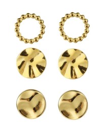 Set de Aretes Enso Para Mujer EJE3347G Dorado