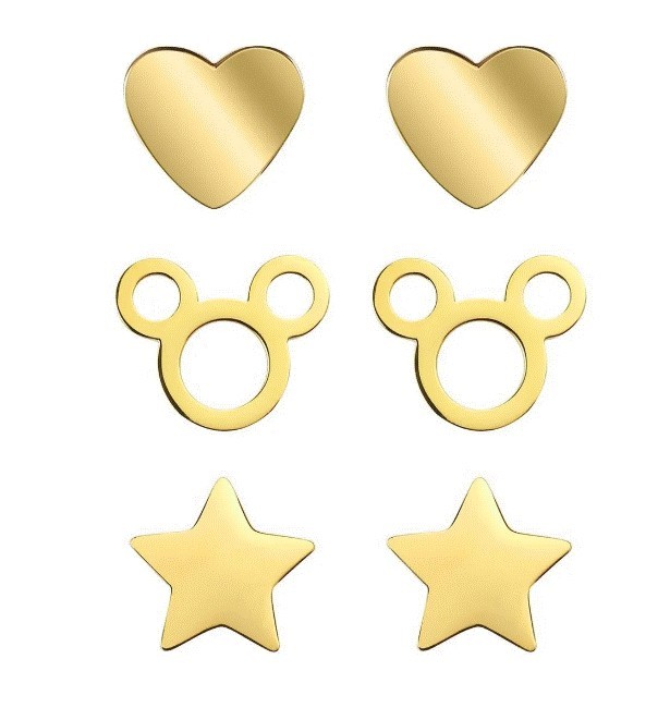 Set de Aretes Enso Para Mujer EJE3349G Dorado