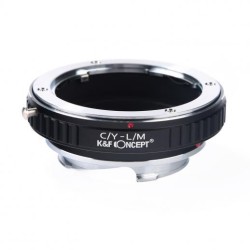 Lentes Contax Yashica a adaptador de montura de lente Leica M K&F Concept M14151 Adaptador de lente