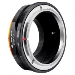 Adaptador de lente FD-M4/3 PRO (naranja) Adaptador de lente K&F Concept M13125