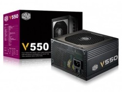Fuente de Poder Cooler Master V550 80 PLUS Gold