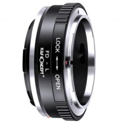 Adaptador de cámara con montura L de Canon FD y FL de 35 mm a Sigma, Leica y Panasonic