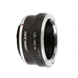 Adaptador de montura de cámara de lentes Leica R a Canon EOS M