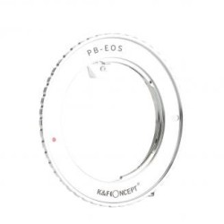 Adaptador de lentes Praktica B a cámara Canon con montura EF