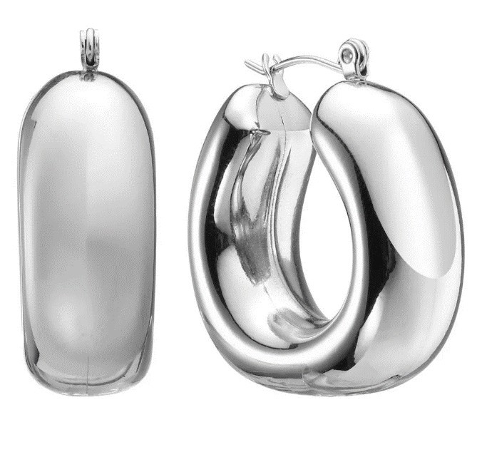 Aretes de Acero Inoxidable Enso para Dama EICN232104S Acero