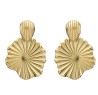 Aretes de Acero Inoxidable Enso para Dama EICE232109G Dorado