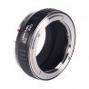Adaptador de montura de lentes Konica AR a Fuji X Adaptador de lentes K&F Concept M24111