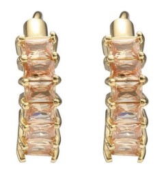 Aretes de Acero Inoxidable Enso para Dama EICB232139G Dorado