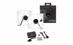 Kit de Ventiladores Riotoro Prism 256 RGB, 120mm, 1500RPM